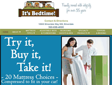 Tablet Screenshot of itsbedtime.net